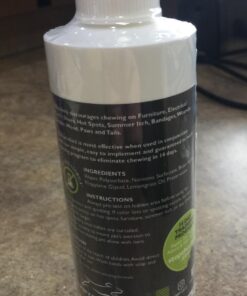 EBPP Stop the Chew 3X Strength Anti Chew Spray for Dogs - No Chew Spray for Puppies - Alcohol Free Dog Deterrent Spray - Bitter Spray for Dogs to Stop Chewing - Powerful No Chew Spray for Dogs - 8oz 38 61lESPf1Z1L