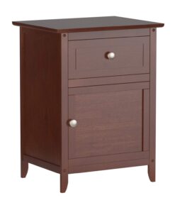 Winsome Wood Eugene Accent Table, Walnut FURNITURE 55 61lFO2nocJL