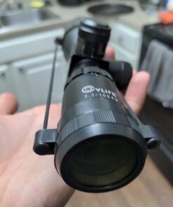 CVLIFE 2.5-10x40e Red & Green Illuminated Scope with 20mm Mount Red Laser 65 61lGxkzpDeL 3