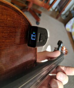 Planet Waves NS Micro Violin Tuner - Violin Clip On Tuner - Digital Violin Tuner - Black 46 61lI1h7uuqL