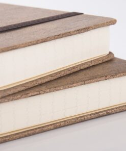 Lemome Thick Notebook - Eco-Friendly Natural Cork Hardcover Writing Notebook with Pen Loop & Premium Thick Paper + Page Dividers Gifts, A5 (5x8) Bound Notebook 28 61lKV335AXL