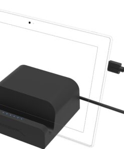 SABRENT Universal Docking Station with Stand for Tablets and Notebooks Supports PC (DS-RICA) 41 61lKnOou2YL