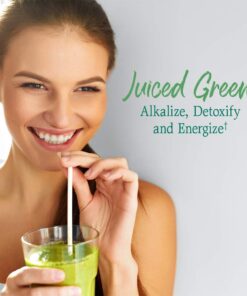 Garden of Life Raw Organic Perfect Food Green Superfood Juiced Greens Powder - Apple Flavor, 30 Servings - Vegan Gluten Free Whole Food Dietary Supplement, Greens Plus Probiotics & Enzymes 30 Servings (Pack of 1) 17 61lLEbClDLL