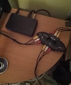 Fosmon A1602 RCA Splitter with 3-Way Audio, Video RCA Switch Box + RCA Cable for Connecting 3 RCA Output Devices to Your TV 35 61lLo0yTU9L