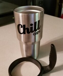 Grab Life Outdoors - Handle For YETI Rambler 30 Oz Tumbler Cup - Fits Ozark Trail, RTIC & more - (Handle Only) - Black 40 61lNcmD57wL