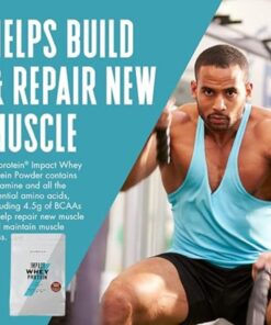 Myprotein® - Impact Whey Isolate - Whey Protein Powder - Flavored Drink Mix - Daily Protein Intake for Superior Performance - Chocolate Smooth (2.2 lbs, 40 Servings, Pack of 1) 2.2 Pound (Pack of 1) 5 61lO9bjcTcL