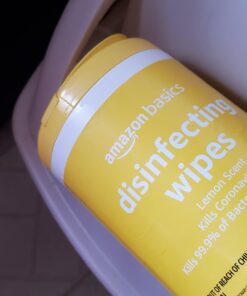 Amazon Basics Disinfecting Wipes, Lemon & Fresh Scent, Sanitizes, Cleans, Disinfects & Deodorizes, 255 Count (3 Packs of 85) (Previously Solimo) (Packaging May Vary) 85 Count (Pack of 3) 3 Pack--2 Lemon, 1 Fresh 29 61lQqETPsL
