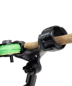 YakAttack Omega Fishing Rod Holder with Track Mounted LockNLoad Mounting System, Pro and Standard Edition - Multiple Colors | Kayak Fishing Accessories Black (Professional) 25 61lRqOy1OOL