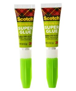 Alternative view of Scotch Super Glue Gel, .07 oz, 2-Pack, Dries Quickly with a Permanent Hold (AD112)