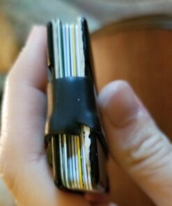 Radix One Slim Wallet - Minimalist Ultralight Polycarbonate Money Clip Black/Black 64 61lUgOtm95L