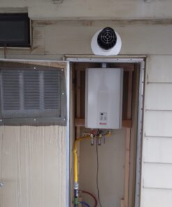 Rinnai V65iN Tankless Hot Water Heater, 6.5 GPM, Natural Gas, Indoor Installation 29 61lVGzAwfbL