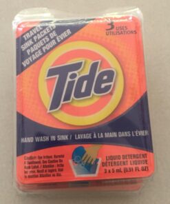 Tide Travel Sink Packets (2) 0.51 Fl Oz (Pack of 2) 7 61lWHS0A4wL