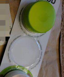 humangear GoTubb | Hard Container | Easy Open | Food-Safe Material, Clear/Green/Blue, Medium Medium (3-pack) 19 61lWYWvSiL