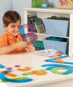 Learning Resources Letter Construction, Homeschool, School Activity Set, Play School, 60 Pieces, Ages 3+ 73 Pieces 39 61lWnm7RPhL