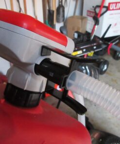 TERA PUMP 4th Gen TRFA01 Fuel Transfer Pump with Auto-Stop for Over-fill Protection (2.4 GPM) 3 Gas Can Adapters, Long Hose, Hand Fuel Pump for E15, E85, Gas, Diesel - Never Lift Heavy Gas Cans again Automatic Gas Can Pump 61 61lYp3tIFJL