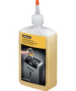 Fellowes Powershred Performance Shredder Oil, 12 oz. Extended Nozzle Bottle (35250) 12 Fl Oz (Pack of 1) 18 61lZrG53bL