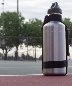 Alternative view of New Wave Enviro 40oz Stainless Steel Water Bottle with Strap