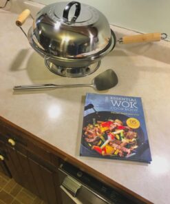 Winco WKCS-14 Stainless Steel Wok Cover, 13-3/4-Inch 14 Inch 38 61lf4lMBMuL
