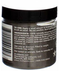 Whitening Tooth Powder with Activated Charcoal for Teeth and Gums (Cool Peppermint) - Safe on Enamel, Detoxifying, Plant-Based and Cruelty Free 2.75 Ounce (Pack of 1) 22 61lgHWBLkFS