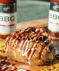 Loubier Gourmet: BBQ Sauce - Natural BBQ Sauce - 14.8 oz - All Natural and Unique Flavors - Delicious Glaze For Any Meat - Gluten Free - Made in the USA Hot BBQ Sauce 2 Pack 13 61lht94gUaL