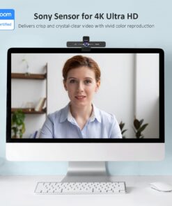 Alternative view of NexiGo Zoom Certified, N970P 4K Webcam, Onboard Flash Memory, Al-Powered Auto-Framing, Adjutable Field of View, Sony Sensor, Dual AI Noise-Cancelling Mics, Works with Teams/Zoom/Webex/Google Webcam 4K with Remote