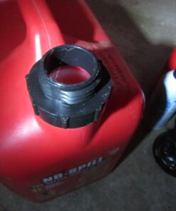 TERA PUMP 4th Gen TRFA01 Fuel Transfer Pump with Auto-Stop for Over-fill Protection (2.4 GPM) 3 Gas Can Adapters, Long Hose, Hand Fuel Pump for E15, E85, Gas, Diesel - Never Lift Heavy Gas Cans again Automatic Gas Can Pump 62 61llHGDREjL