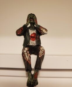 Walking Dead Zombie Undead See Hear Speak No Evil Set of Shelf Sitters Computer Top Statue Figurines 29 61llhfSaX8L