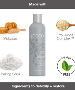 ABBA Detox Shampoo, Molasses 8 Fl Oz (Pack of 1) 14 61lnejnlVKL