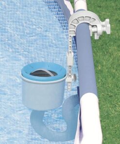 Intex Deluxe Wall-Mounted Swimming Pool Surface Automatic Skimmer | 28000E 1 18 61lp Ib7 L