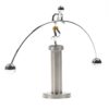 Sunnytech Steel Balance Physics Toy Weightlifter Kinetic Art Balance Toy Balancing Decompressive Science Home Office Toy for Desk Decor Toy WJ020 19 61lp8DoH48L