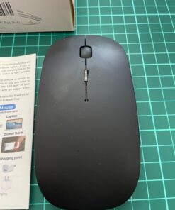 Rechargeable Wireless Mouse for MacBook Pro/ Air,Bluetooth Mouse for Laptop/PC/Mac/iPad pro/Computer black 24 61lpiCTwUML