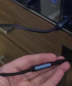 MillSO 1/4 to 3.5mm Headphone Adapter TRS 6.35mm 1/4 Male to 3.5mm 1/8 Female Stereo Jack Audio Adapter for Amplifiers, Guitar, Keyboard Piano, Home Theater, Mixing Console, Headphones - 12inch/30CM 1 FT / 0.3 M Blue 29 61lpopgpL