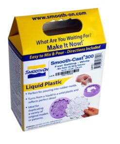 Alternative view of Smooth-Cast 300 - Bright White, Ultra Low Viscosity Liquid Plastic - Pint Unit