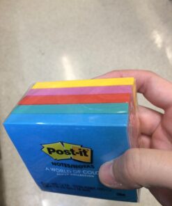 Post-it Notes, 3x3 in, 5 Pads, America's #1 Favorite Sticky Notes, Floral Fantasy Collection, Bold Colors, Clean Removal, Recyclable (630-6AN) 24 61lrgaivwRL