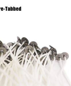 EricX Light 100 Piece Candle Wick 8" Pre-Waxed Cotton Core,for Candle Making,Candle DIY 10 61lryifnIWL