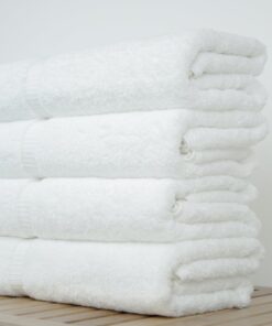 Chakir Turkish Linens 100% Cotton Premium Turkish Towels for Bathroom | 27'' x 54'' (4-Piece Bath Towels - White) 4-Piece Bath Towels 35 61ltBWqnTJL