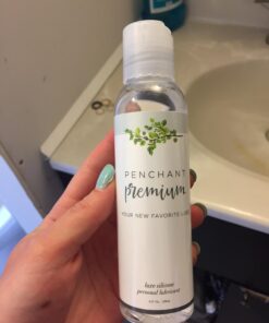 Penchant - Premium Silicone Personal Lubricant for Men, Women & Couples - Unscented, Latex-Safe, Hypoallergenic & Paraben Free 4oz Premium 4oz 4 Fl Oz (Pack of 1) 38 61luJriTTYL