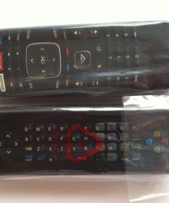 Alternative view of New XRV1TV XRT300 QWERTY Keyboard Remote for Vizio M420SV M470SV M550SV M420SL M470SL M550SL M420SV M470SV M550SV M370SR M420SR M420KD E551VA Internet TV Wiith Vudo/Netflix/Amazon/Wide Key
