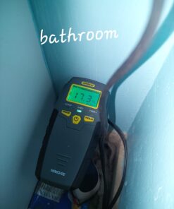 General Tools MMD4E Digital Moisture Meter, Water Leak Detector, Moisture Tester, Pin Type, Backlit LCD Display With Audible and Visual High-Medium-Low Moisture Content Alerts, Grays 36 61lxXoUWrNL