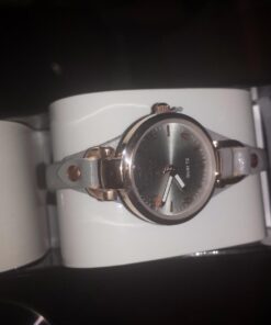 Accutime XOXO Women's Analog Watch with Rose Gold-Tone Case, Gray Sunray Dial, Narrow Gray Leather Strap - Official XOXO Woman's Rose-Gold Watch - Model: XO3400 37 61lyAuPCOoL