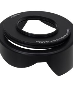 Fotodiox Reversible Lens Hood Kit for E-Mount PZ 16-50mm F3.5-5.6 OSS E-Mount Power Zoom Lens, Reversible Tulip Flower Hood w/Cap 32 61lzTaQo3L