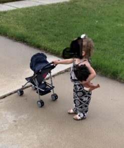 My First Doll Stroller Denim for Baby Doll 34 61m0LaNn3bL