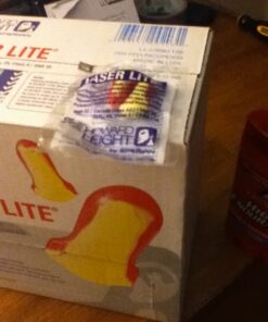 Howard Leight by Honeywell Laser Lite High Visibility Disposable Foam Earplugs, Pink/Yellow , 200-Pairs (LL-1) - 3301105 200 Pair 32 61m2jb1yXzL