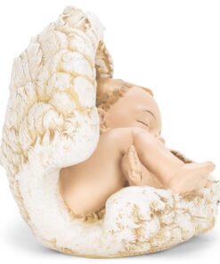 Joseph's Studio 4.25 Inch Tall Sleeping Baby in Wings Figurine 21 61m3iF8sCmL