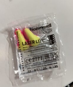 Howard Leight by Honeywell Laser Lite High Visibility Disposable Foam Earplugs, Pink/Yellow , 200-Pairs (LL-1) - 3301105 200 Pair 30 61m4TQWIckL