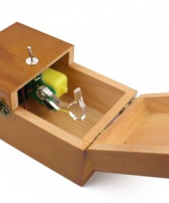 Willcomes Wooden Turns Itself Off Useless Box Leave Me Alone Box Perpetual Machine for Geek Gifts or Desk Toys Brown(without Logo) 10 61m5HCwjwEL