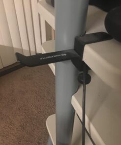 6amLifestyle Headphone Headset Holder Hanger, Universal Metal Gaming Headphones Stand Mount Under Desk Hook Clip with Adjustable Clamp for All Headsets, Black Normal 52 61m5qEqEb8L