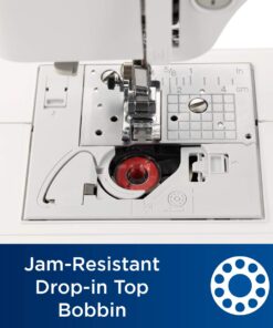 Brother Sewing Machine, CS5055PRW, Project Runway, 50 Built-in Stitches, LCD Display, 7 Included Sewing Feet 25 61m6gq951gL