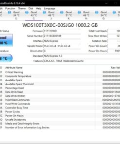 Western Digital 1TB SN750 NVMe Internal Gaming SSD Solid State Drive - Gen3 PCIe, M.2 2280, 3D NAND, Up to 3,470 MB/s - WDS100T3X0C 35 61m8dTB4mnL