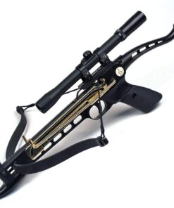Alternative view of Ace Martial Arts Supply Cobra System Self Cocking Pistol Tactical Crossbow, 80-Pound Scope with 39 Arrows and 2 Strings